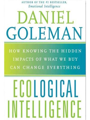 cover image of Ecological Intelligence